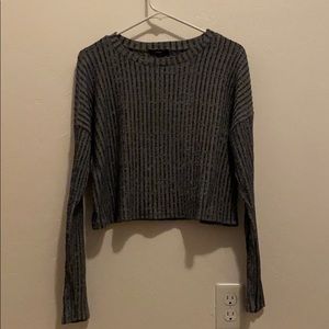 Loose cropped sweater